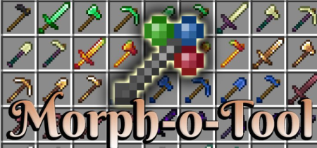 Morph-o-Tool для Майнкрафт [1.19.2, 1.18.2, 1.18.1]