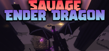 Savage Ender Dragon для Майнкрафт [1.20.1, 1.20]