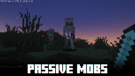 Passive Mobs для Майнкрафт [1.20.1, 1.19.4, 1.19.2]