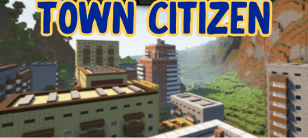 Tax’ Town Citizen для Майнкрафт [1.20.1, 1.20]