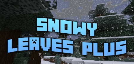 Snowy Leaves Plus для Майнкрафт [1.20.1, 1.19.4, 1.19.3]