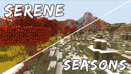Serene Seasons для Майнкрафт [1.20.2, 1.20.1, 1.20]