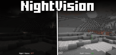 NightVision для Майнкрафт [1.20.4, 1.20.3, 1.20.2]