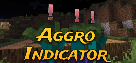 Aggro Indicator для Майнкрафт [1.20.2, 1.20.1, 1.20]