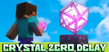 Crystal Zero Delay для Майнкрафт [1.20.1, 1.20, 1.19.2]