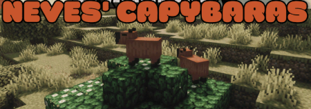 Neves’ Capybaras для Майнкрафт [1.20.4, 1.20.1]