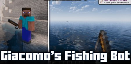 Giacomo’s Fishing Bot для Майнкрафт [1.21, 1.20.2, 1.20.1]