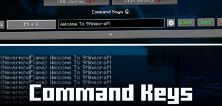 Command Keys для Майнкрафт [1.21, 1.20.6, 1.20.1]