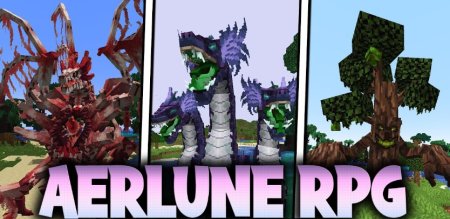 Aerlune RPG для Майнкрафт [1.20.1, 1.20]