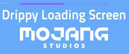 Drippy Loading Screen для Майнкрафт 1.21.5